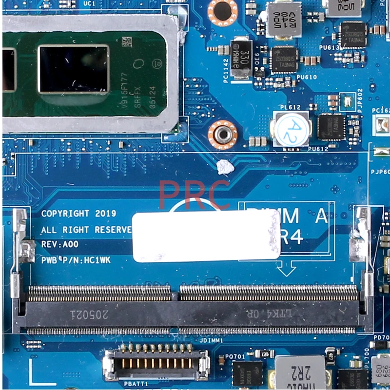 Carte Mère LA-G891P Avec I5-8265U Pour Dell Latitude 5400 (occasion)