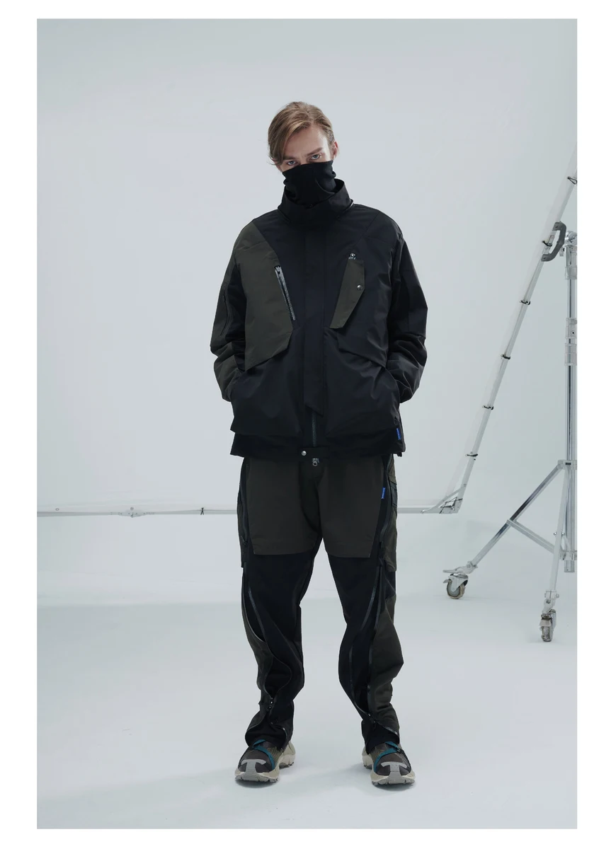 Reindee Lusion 21aw all environmental waterproof multi-pocket jacket four-form assault suit techwear functional