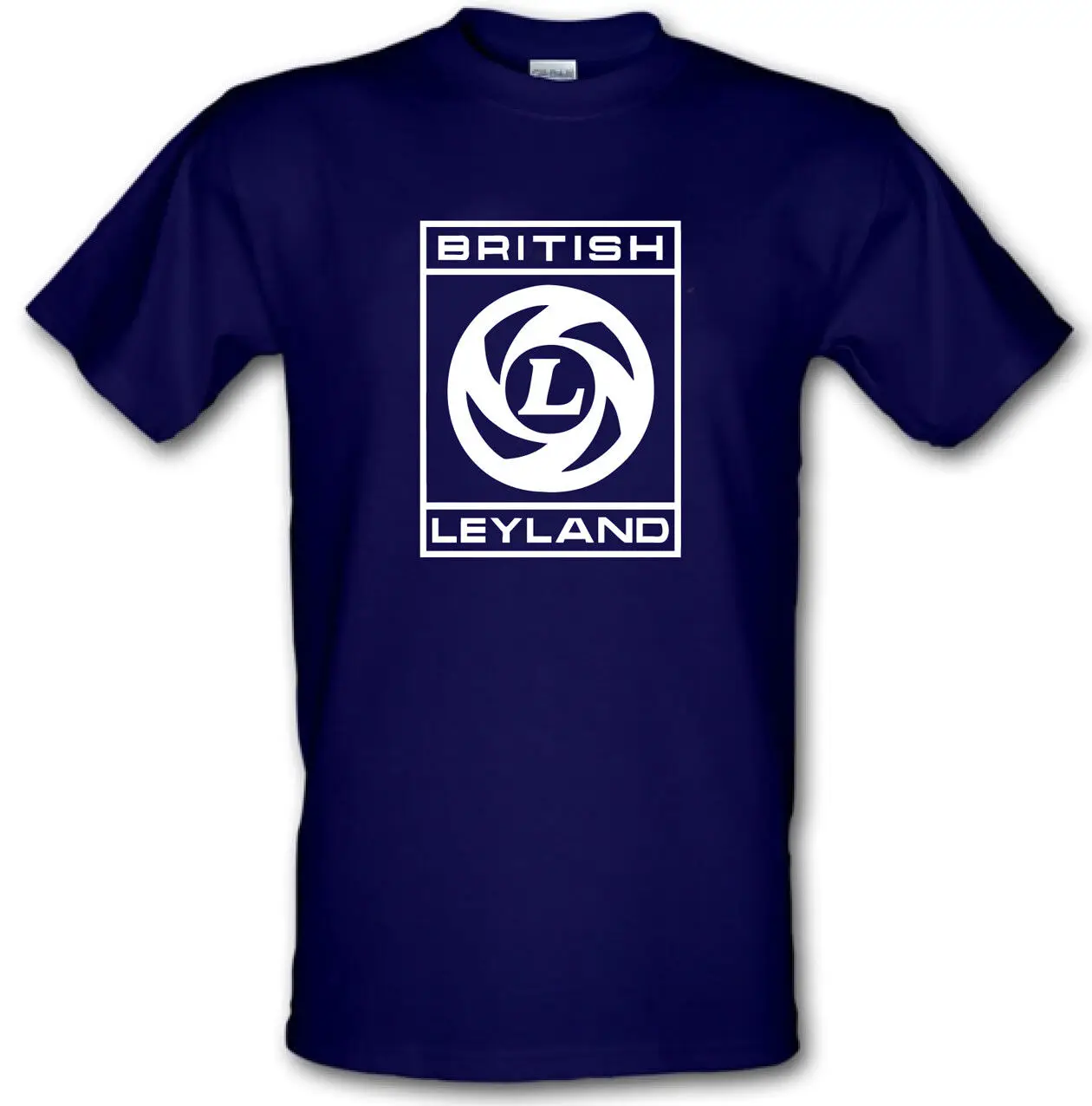 British Leyland Uk Car Industry Retro Logo T-Shirt In Cotone Pesante Taglie S Xxl Maniche Lunghe O Corte