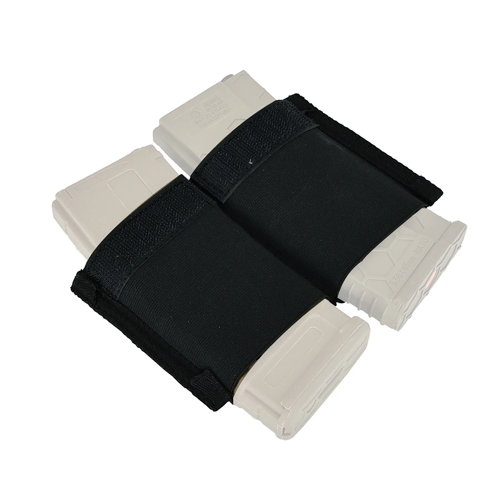 Tactifans 7.62 HK Double Magazine Insert Pouch For Micro Fight MK3 MK4 Chest Rig Elastic Built-in Magazine Holder