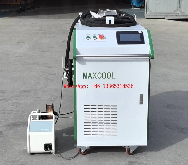 Handheld 3 In 1 Laser Welder 1500w 2000w 3000w Laser Welding Machine For Metal BWT MAX Raycus Laser Source 2