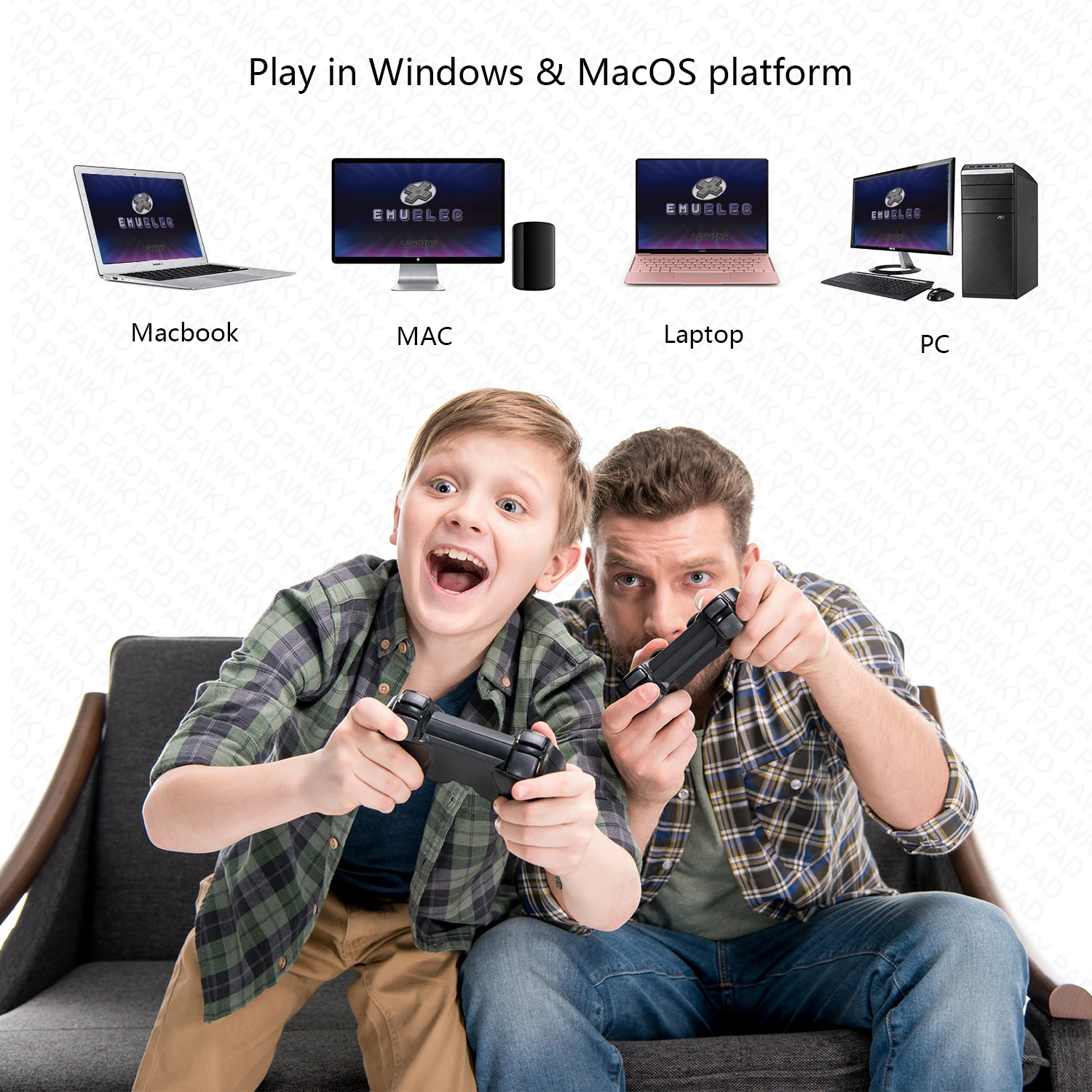 Pawky Pad Game Console for G Cube/Saturn/PS2 60000+ Games 4K 3D Retro Video Game Only Run On The Computer/Laptop For Windows