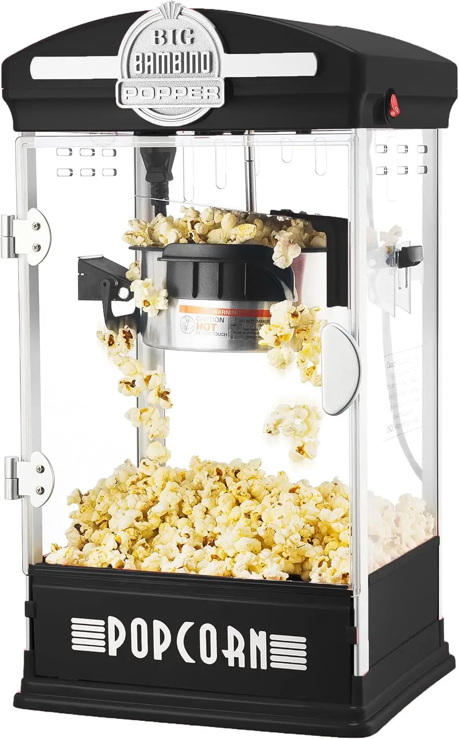 Popcorn Machine Kettle, Measuring Cups, Scoop, and Serving Cups by Great Norther