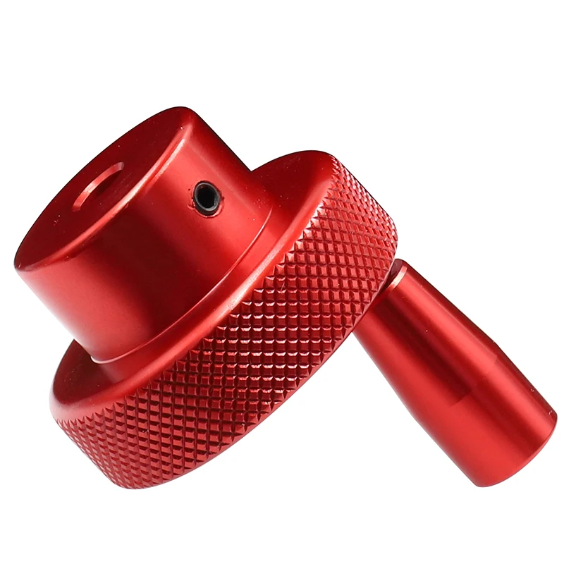 1Pcs Aluminum Alloy Mini Handwheel Lathe/Miller mechanical hand wheel Automation equipment parts Part manufacturing cnc handwheel