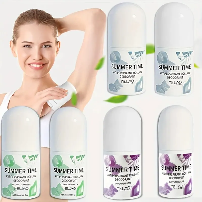 MELAO Aluminum Free Mineral Deodorant Roll-On for Women & Men Paraben Free Certified Cruelty & Vegan Deodorant 6 Pack deodorizing stick deodorant cream deodorant lotion deodorant stick deodorant spray