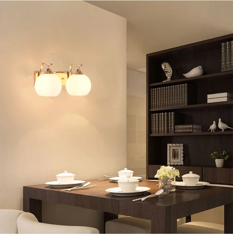 Description Picture 3 of itemModern Glass Home Stairs Loft Wall Light Room Lights Decor  Wall Lamps for Bedroom  Living Room Decoration LED  Lights