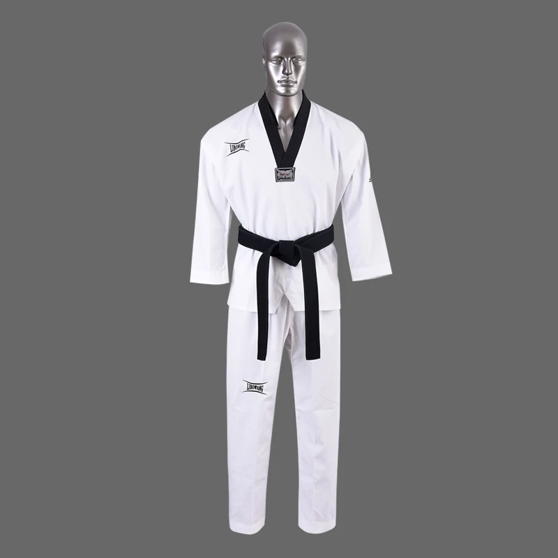 

Униформа Dobok для тхэквондо, боевые искусства, Tae Kwon Do, v-образный вырез, спортивный зал, школа, демонстрационная команда, ММА, базовая униформа для детей и взрослых 2023