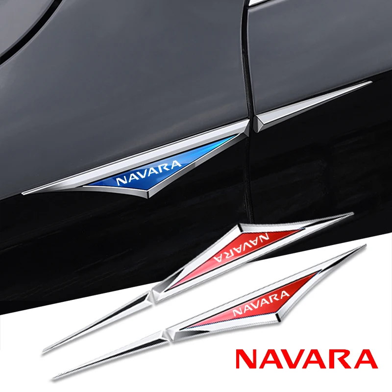

2 шт./комплект, металлические наклейки для Nissan navara GTR