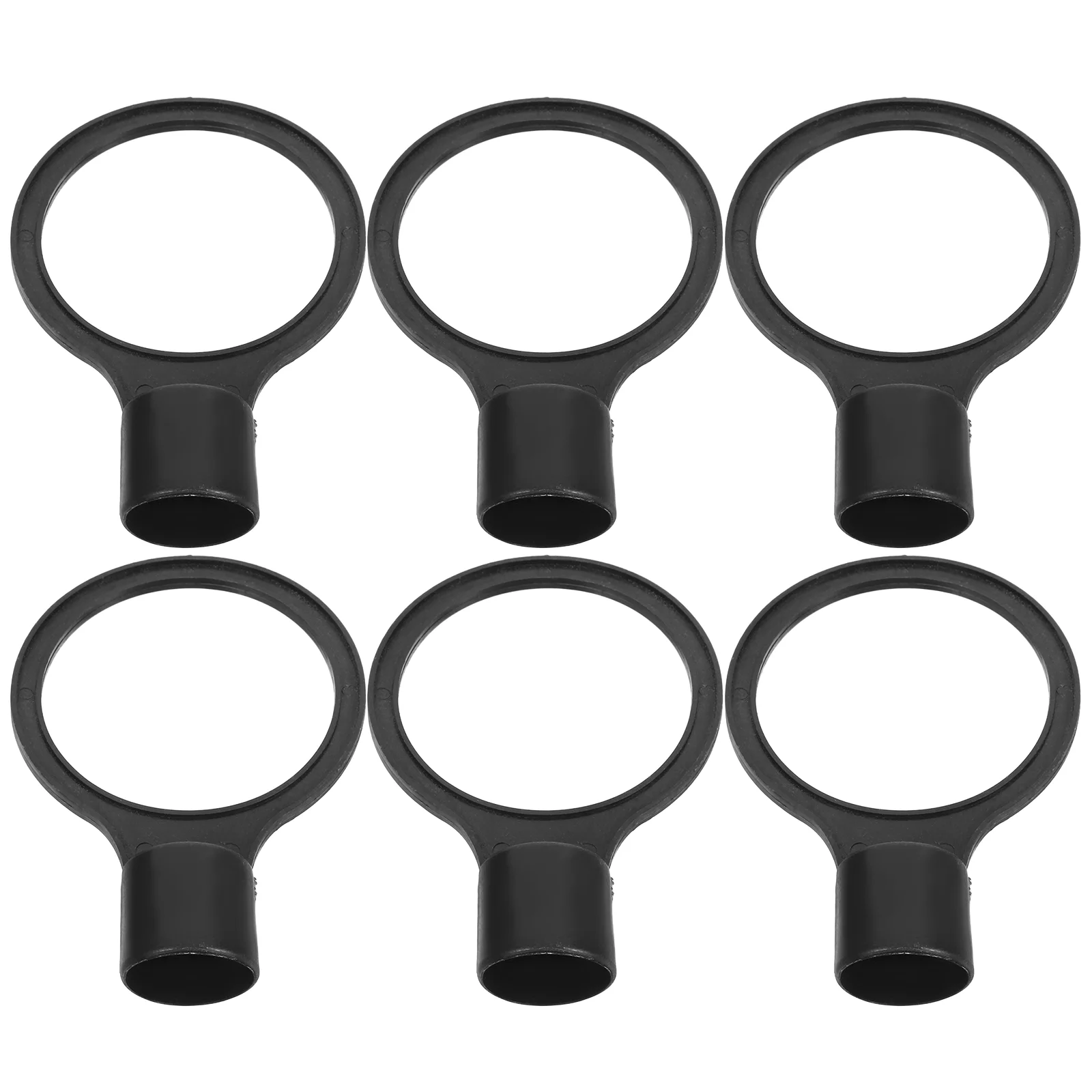 6pcs Safety Cone Connector Extendable Traffic Warning Rods Flexible Plastic Barrier Connectors For Construction Marking