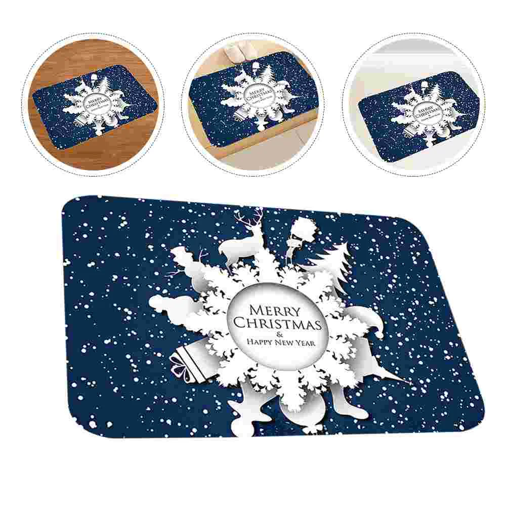 

Plush Furry Shag Rug Christmas Mat Para Mujer Interior Anti-skid Floor