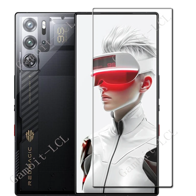 Premium 9H HD Tempered Glass Screen Protector, 6.8 Coverage