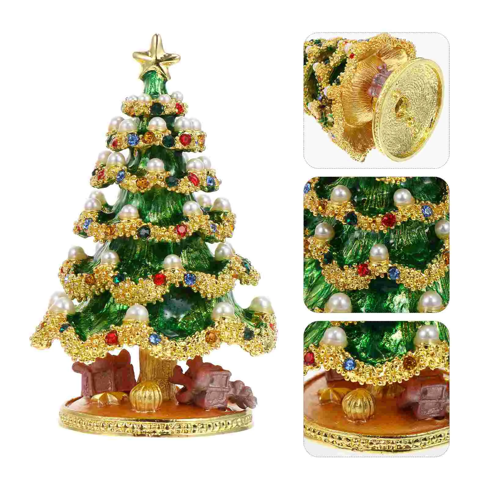 Portagioie Per Albero Di Natale Liquidazioni Di Natale Offerte Portaoggetti Per Vassoio Per Ornamenti Da Tavolo Rosa