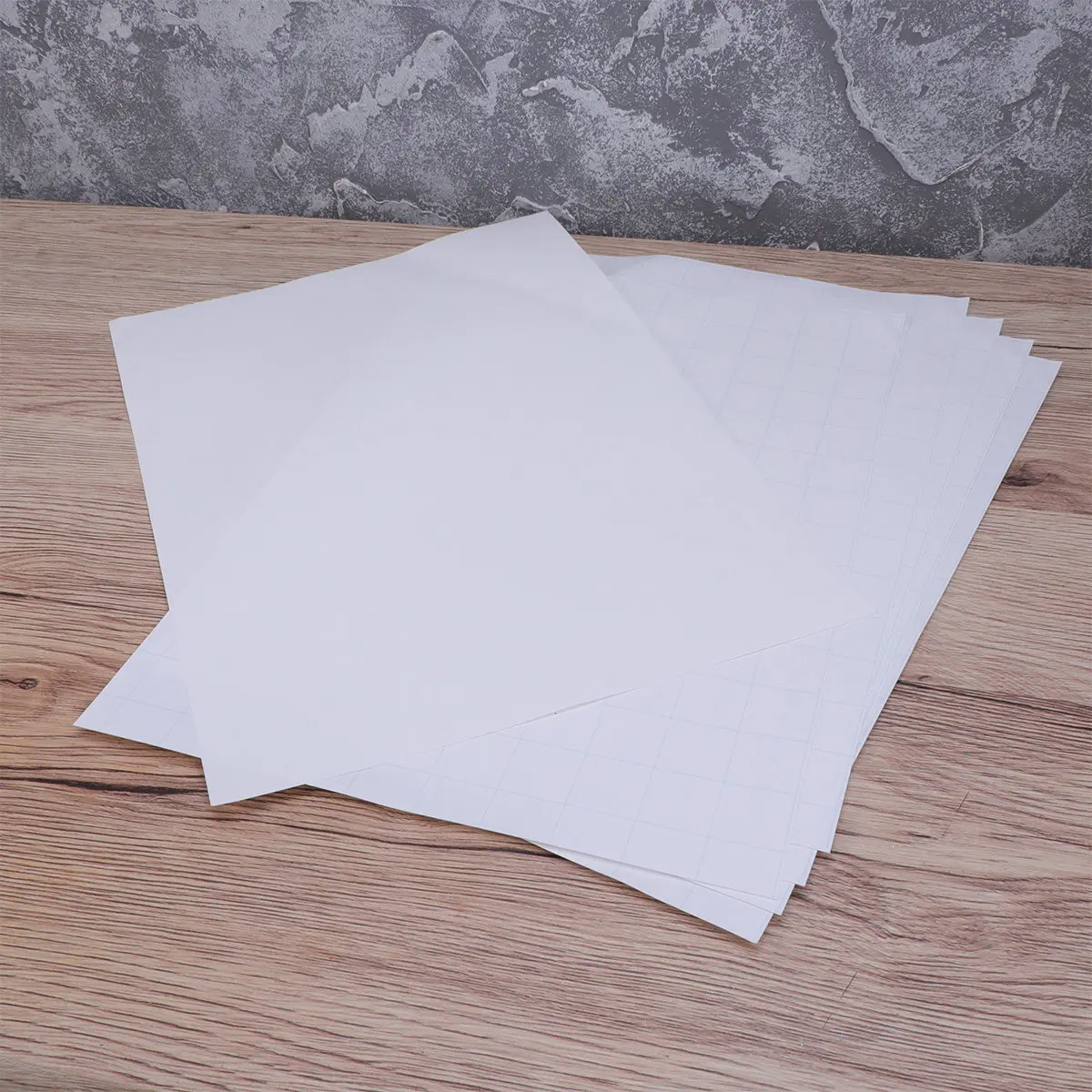 5Pcs 열전달 용지 승화 용지 A4 폴리에스테르 직물 금속 플라스틱 목재 열전달 인쇄 잉크젯