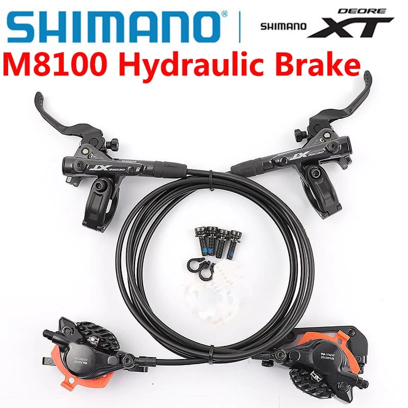 Ver weg Intimidatie Ontmoedigd zijn Shimano Deore Xt M8100 Rem Mountainbike Hydraulische Schijfremmen Mtb Ijs  Tech Links & Rechts|Fietsremmen| - AliExpress