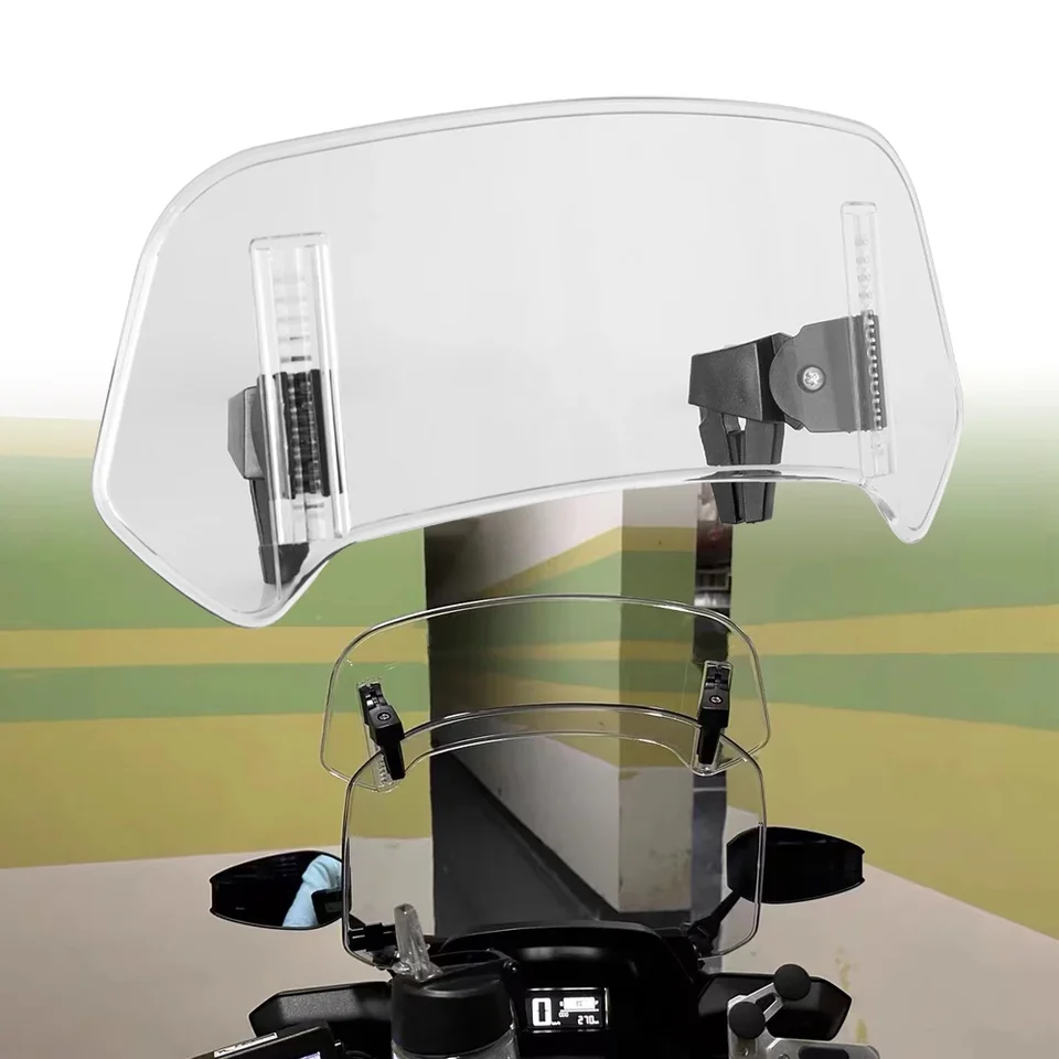 EBTOOLS Pare-brise Racing Extension De Pare-brise De Moto Augmenter Le