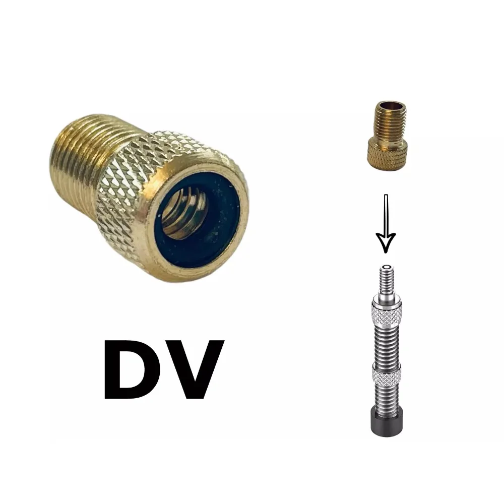 25 Pièces Adaptateur De Valve De Vélo, DV SV AV Adaptateur De