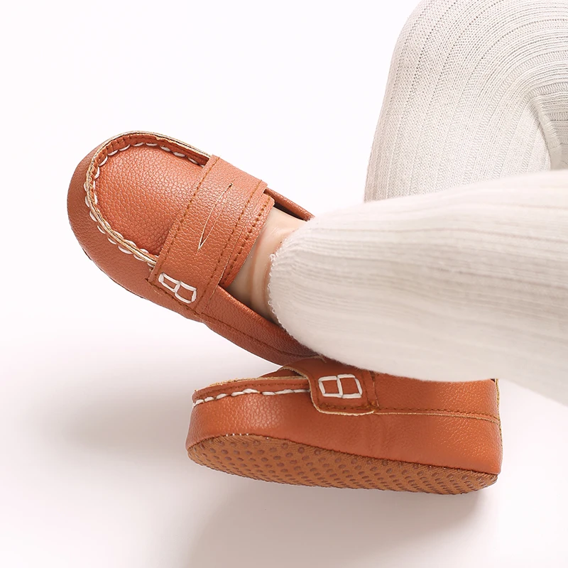 Male Baby Casual Slip On Low Top Loafers Lightweight And Comfortable Indoor And Outdoor Walking Anti Slip Flat Shoes 0-18M Sed608e3c48c64381ac43f6b8c2c4bc9aP