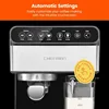 Chefman 6-in-1 Espresso Machine with Built-In Milk Frother, 15-BAR Pump, Digital Display, One-Touch Single or Double Shot 5