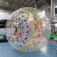 Free air Shipping to door PVC zorb Rolling Ball On Grass Inflatable Bumper Ball/ Zorb Ball/Inflatable Human Hamster Balls 1