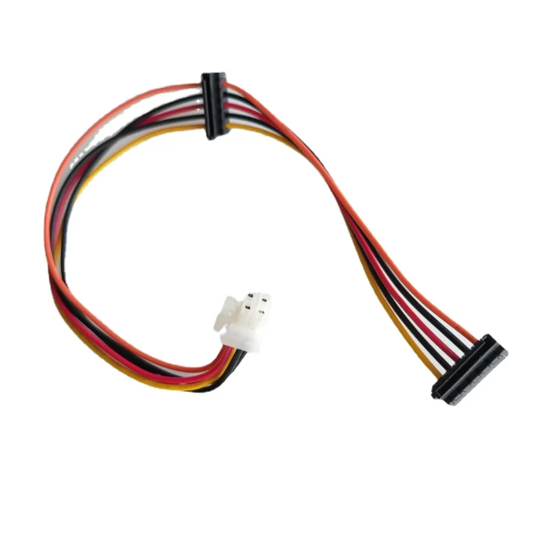 ATXMotherboard4pto2PortSATASSDHardDriveAdapterPowerCable