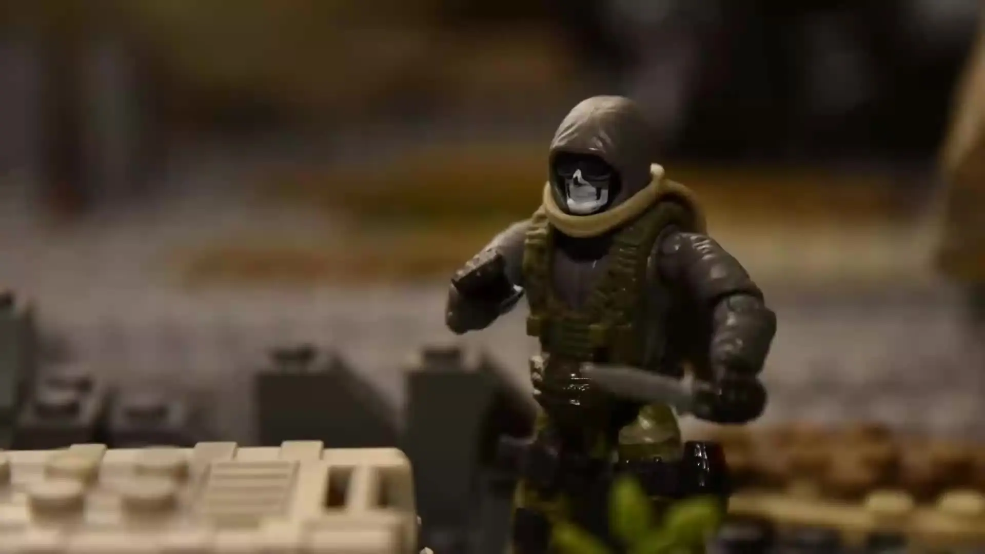 Original Mega Bloks Call Of Duty Troop Pack Lcarus Troopers Building K Giocattoli Per Bambini Figurine Da Collezione Regalo Di Compleanno - Foto 8