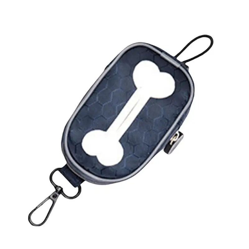 

Dog Poop Bag Holder Reusable Dispenser For Travel Walking Park And Outdoor Use Durable Bdog Litter Bag With Clip-On Leakproof