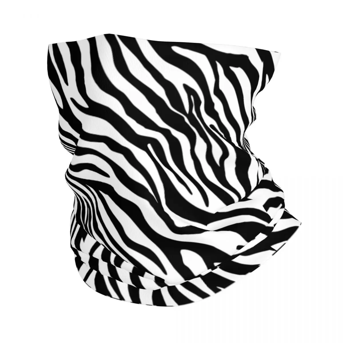 

Бандана с принтом зебры, шея, гетры с принтом, Балаклава, шарф-накидка, Теплый головной убор для походов, унисекс, для взрослых, для зимы