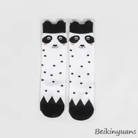 Children spring autumn period boy socks cotton sock baby girl floor socks kid students cartoon socks knee high leg warm 3