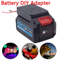 Battery DIY Adapter For ERbauer EXT 18V Lithium 14 AWG Wires -Power Tool Accessories (Batteries not included)