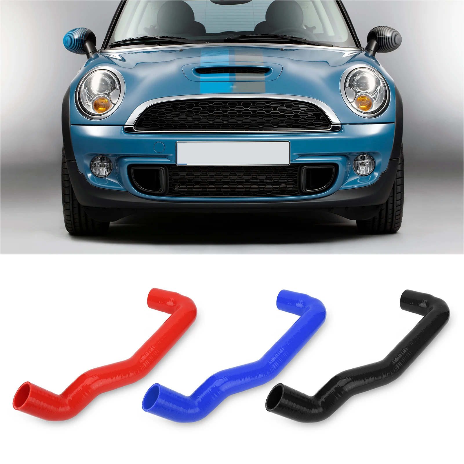 Silicone Hose Silicone Hose Connector Intercooler Resonator Delete Silicone Hose Pipe Kits for Mini Cooper S R55 R56 R57 R58 R59 R60