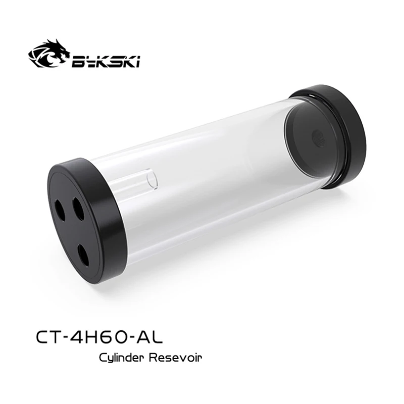Bykski Computador Água de Resfriamento Cilíndrico Tubo Reservatório Tanque de Água para Gamer pc Case Loop Construir Ct4h60-al - Imagem 6
