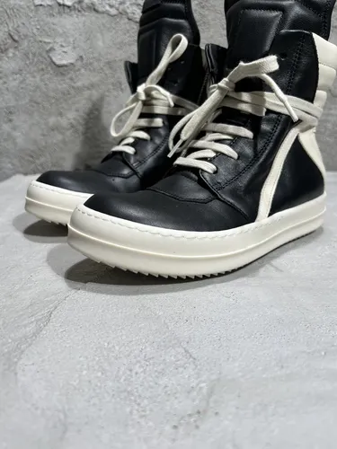 Owen Seak 키즈 하이탑 스니커즈, 여아 남아 정품 가죽, 럭셔리 레이스업, 캐주얼, 봄 스트리트웨어, 블랙 부츠 3