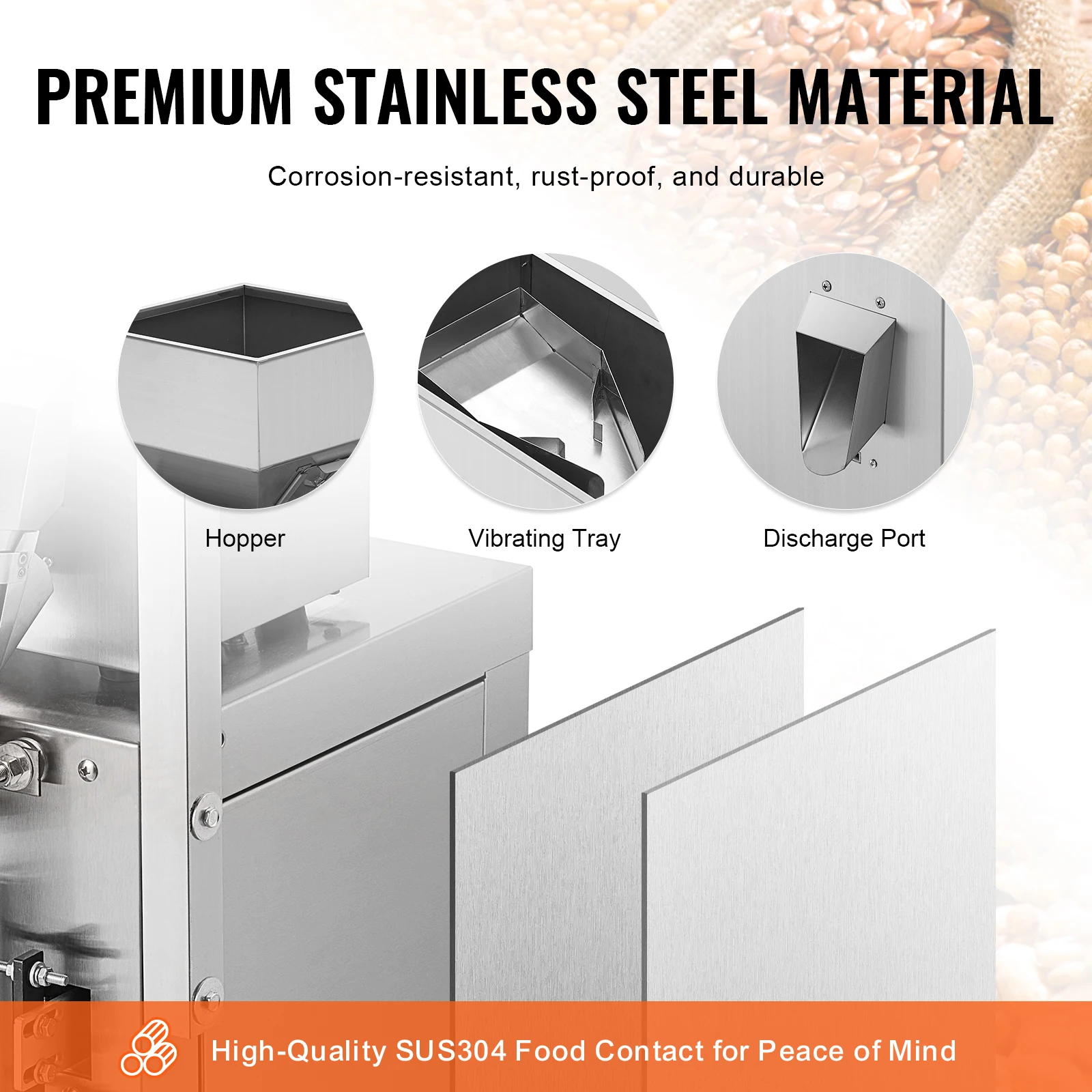 Automatic Particle Packaging Machine for Tea Seeds Beans Rice