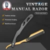 Classic Manual Shaving Straight Razor for Men Stainless Steel Barber Folding Knife Hairdresser Tool 1