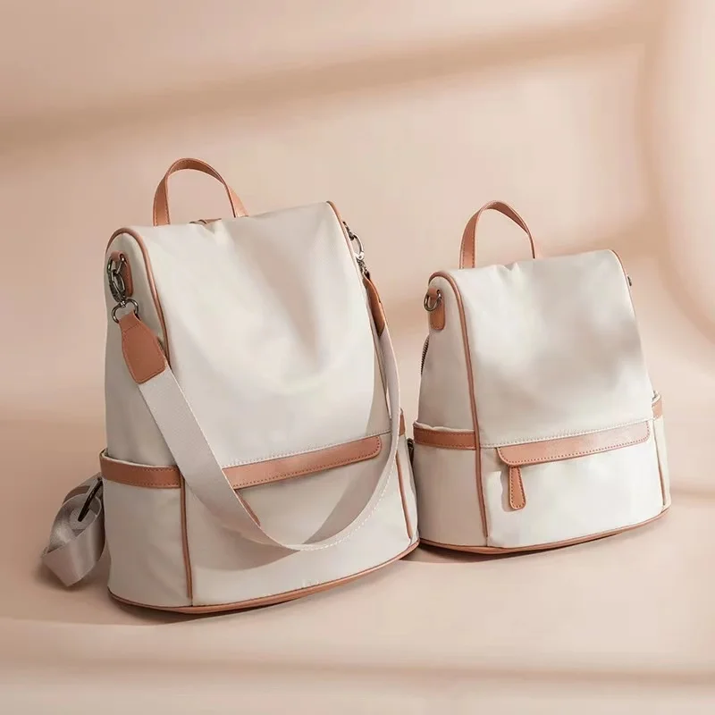 

Women Backpack Oxford Cloth Satchel Shoulder Bag Large Capacity Travel Bags Mochila Lady Schoolbag Handbag 2 Sizes