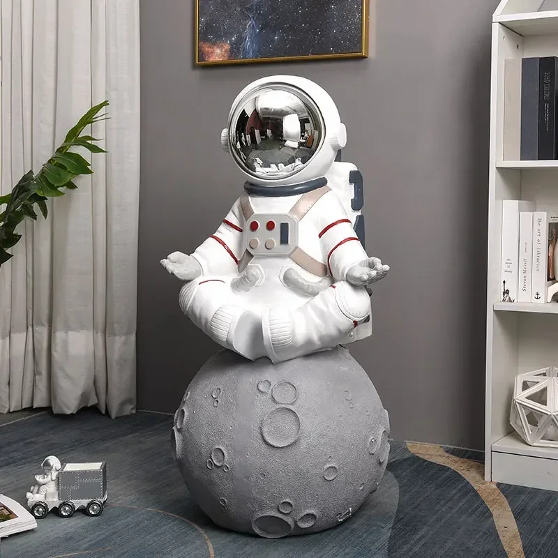 Astronaut Living Room Large Floor Ornaments, TV Cabinet Furniture Decorations, Office Opening Gifts 4