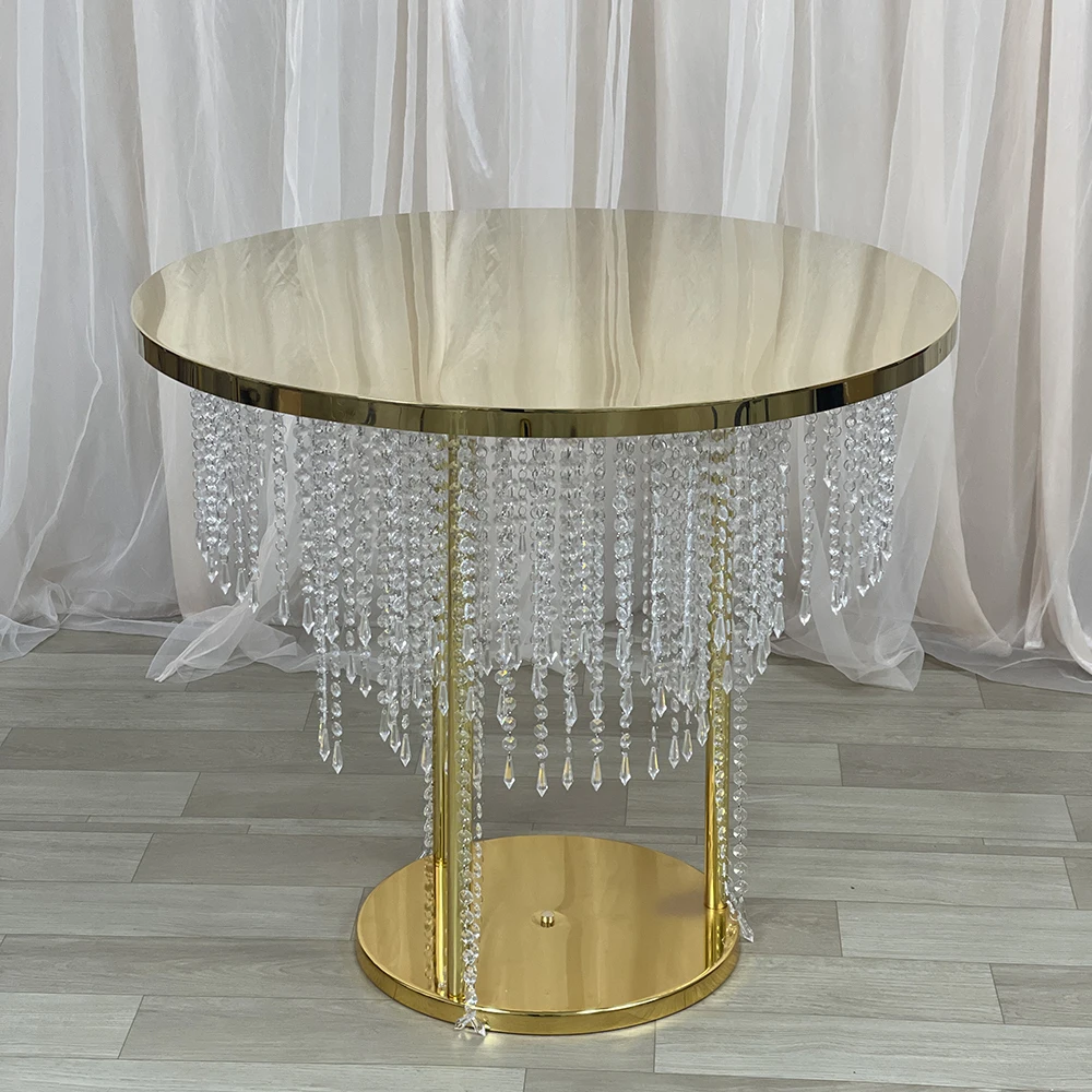 

Gold Metal Flower Centerpieces for Wedding Tables, Geometric Floral Centerpiece Stand for Tabletop Event Party Birthday