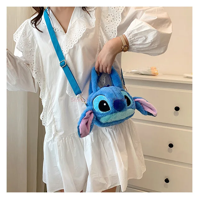 Bolso De Peluche De Stitch Felpa Kawai 18cm