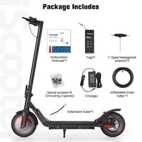 Trottinette électrique iScooter i9M 500W pour adultes, 36V 7.5Ah, vitesse maximale 35 km/h, application compatible, autonomie 30 km, trottinette urbaine 7
