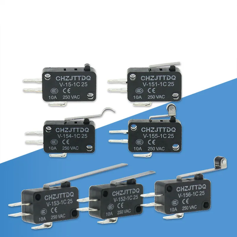 마이크로 스위치 여행 스위치 제한 스위치 V-15 V-152 V-153 V-154 V-155 V-156-1c25 10A250V 
