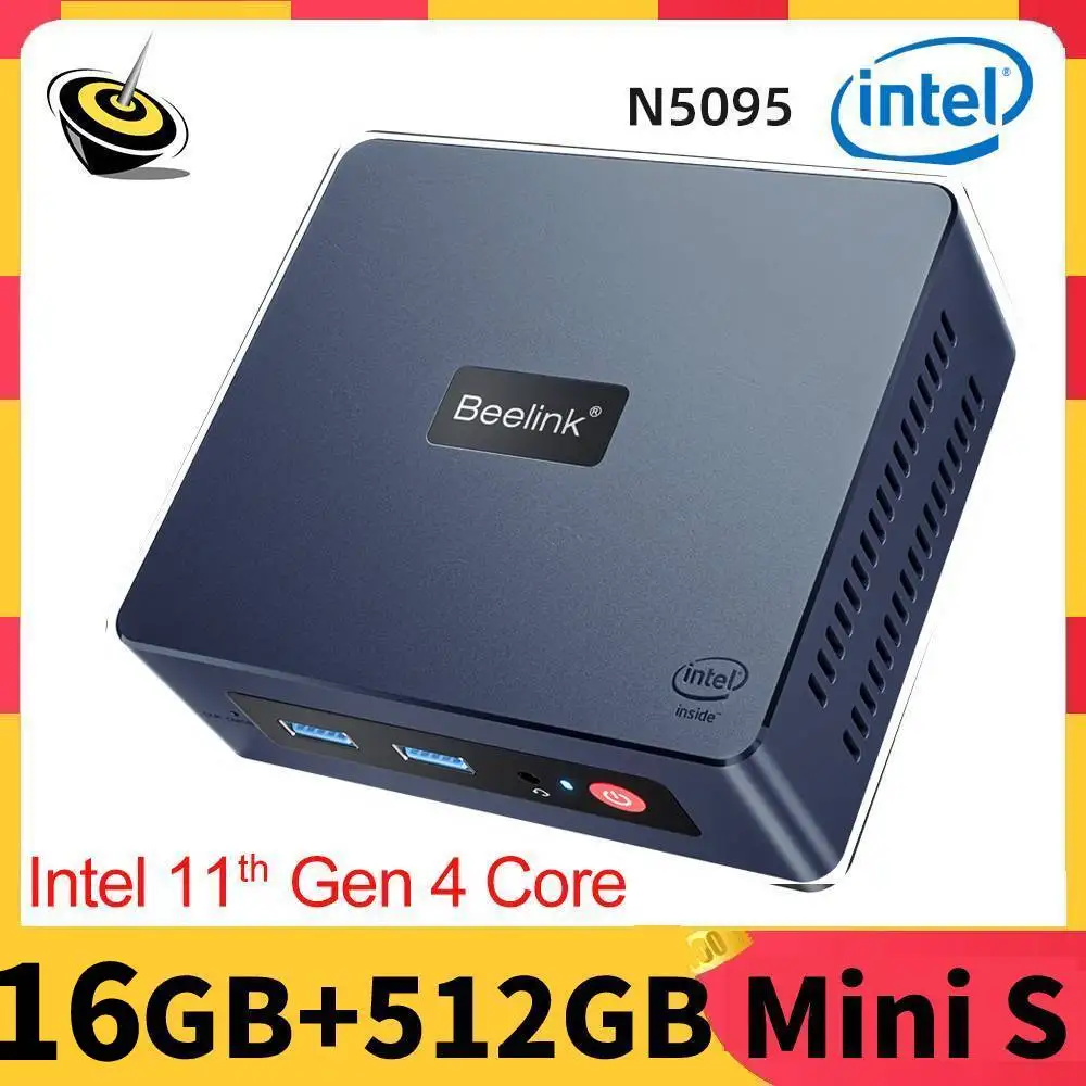 Beelink Mini S Windows 11 Mini Pc Intel 11th Gen Jasper Lake N5095 Ddr4