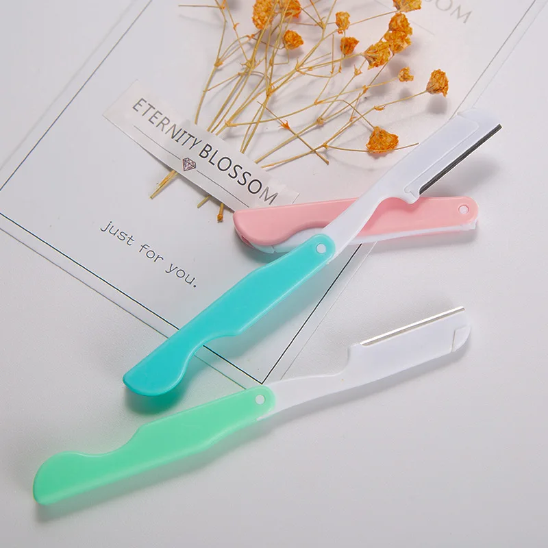 Eyebrow Trimmer Set 3PCS/Lot Women Facial Face Razor Eyebrow Trimmers Blades Shaver Makeup Beauty Tools