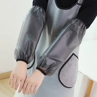 TPU Waterproof Oversleeves Anti-Dirty Housework Cleaning Fawn Arm Sleeves Sleeve Cuff Arm Cover Kitchen Apron Accessories 2