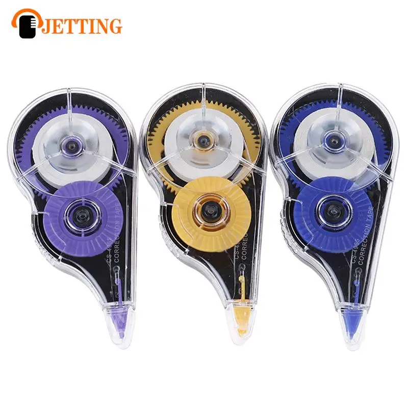 1Pc 8M Correction Tape Material Stationery Writing Corrector Double Sided Adhesive Dots Stick Roller Office School Supply