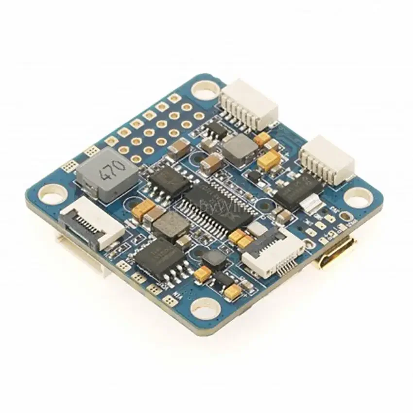

Контроллер полета F4 v6 BEC OSD Baro 2-6S 8Pin 4 в 1 штекер Esc для квадрокоптера FPV дрона