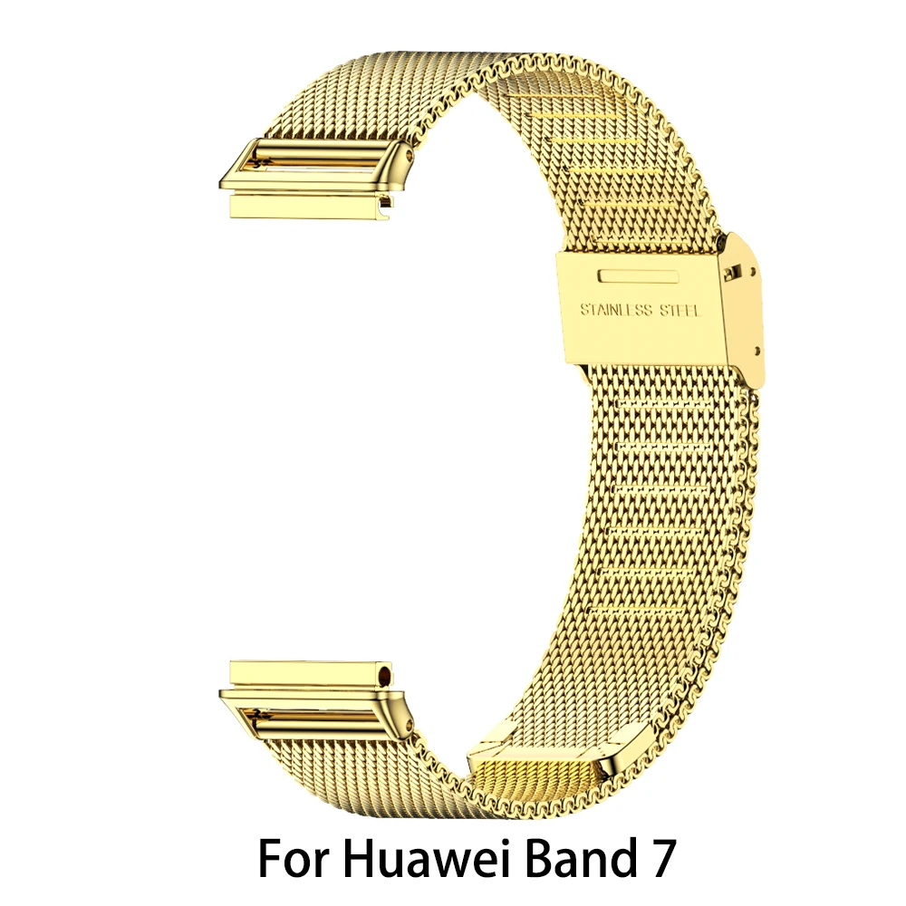Premium Metal Wristband Bracelet - Smartwatch Strap Replacement Accessory