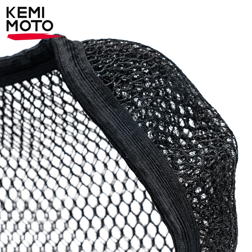 미끄럼 방지 쿠션 메쉬 시트 보호 커버, 블랙 패브릭 새들, 오토바이 액세서리, BMW G310GS G310R, 3D 310 G310 GS R