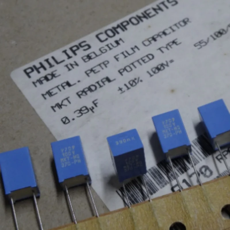 

10PCS 100V 394 0.39UF 390NF imported VISHAY MKT 370 thin film capacitor P=5