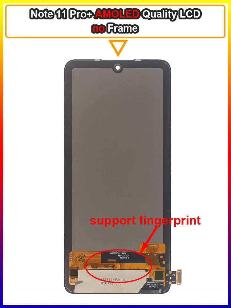 AMOLED LCD Display and Digitizer Replacement Screen