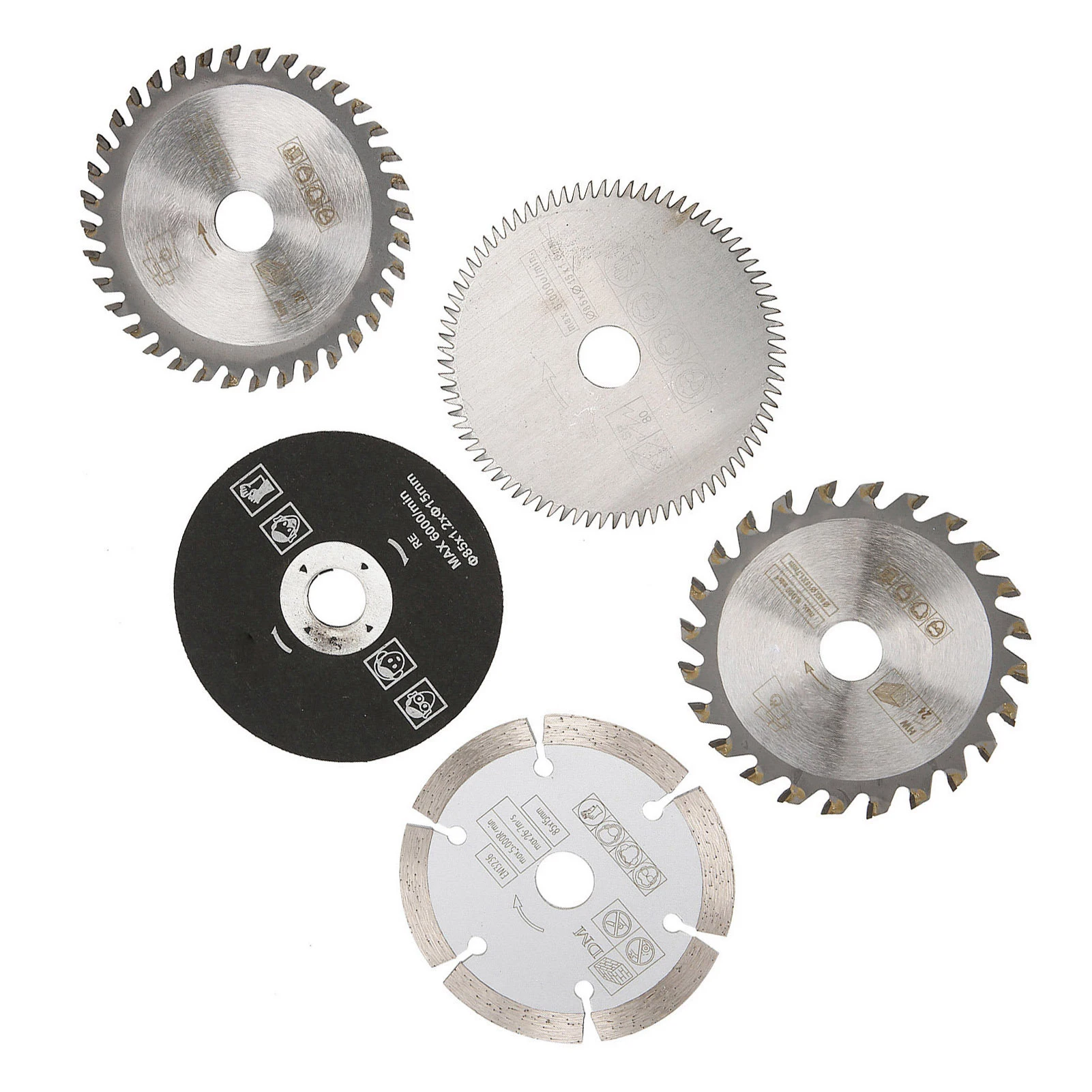 Circular Saw Blade Saw Cutting Blade 85mm Inner Diameter 15mm Mini Carbide Circular for Cutting Tool Disc